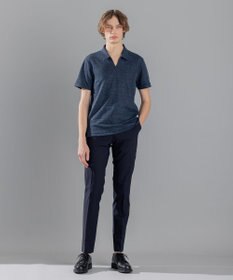 JOSEPH HOMME 【WEB限定商品】トップヘリンボンジャージー　スキッパー