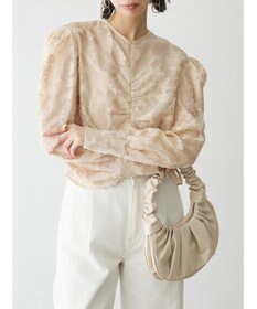 Green Parks AnriettMusee 花柄オパールシャーリングブラウス