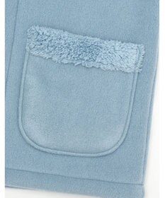 Wing ベスト 3分袖 ショート丈(腰付近) フリース素材 ボア使用(裏側) 保温性 あたたかい 前開きタイプ レディース EX2070 ウイング／ワコール