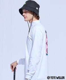 PW CIRCULUS 【UNISEX】【コラボアイテム】Yeyeコラボ ロングスリーブモックネックT ゴルフ