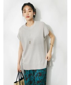 CRAFT STANDARD BOUTIQUE ＵＶカット接触冷感半袖ニットチュニック