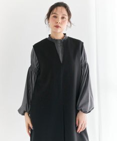 #Newans 【洗濯機可】キーネックジャンパースカート