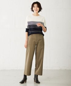 J.PRESS LADIES 【洗える】 ガータードルマンWG ニット