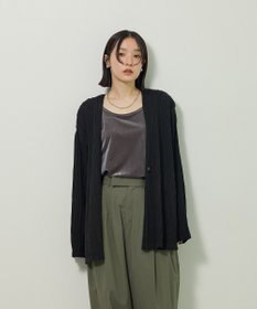 Green Parks ・ＥＬＥＮＣＡＲＥ　ＤＵＥ　プリーツノーカラージャケッ