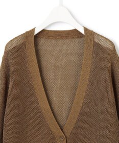 ICB 【洗える】 コイルメッシュ カーディガン