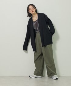 Green Parks ・ＥＬＥＮＣＡＲＥ　ＤＵＥ　プリーツノーカラージャケッ