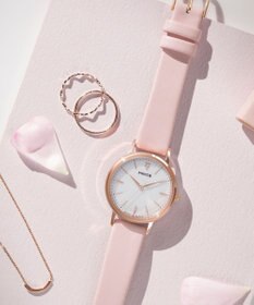 CITIZEN 【少し大きめ30mm】カジュアルファッションにあわせやすいシンプルなデザイン ソーラーテック電波時計