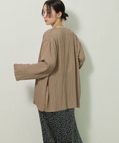 Green Parks ・ＥＬＥＮＣＡＲＥ　ＤＵＥ　プリーツノーカラージャケッ