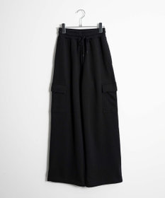 WEGO 【ウエストゴム】スウェットカーゴパンツ