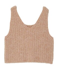 earth music&ecology ＭＩＸカラーブークレニットビスチェ