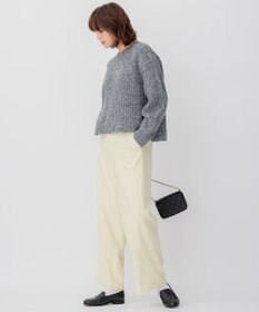 23区 L ウールバルキーカラーミックス ニット