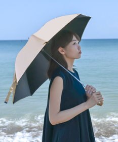 ATRENA 体感-10℃コカゲル晴雨兼用 スライド式ロングアンブレラ