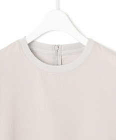 ICB L 【WEB限定・UVケア・速乾・洗える】 FluidBackSatin  Tブラウス