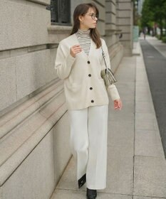 UNFILO L 【ウエストゴム/14サイズ展開】beauty warm pants ワイド