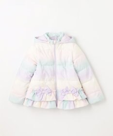 ANY KIDS 【洗濯機OK】中綿リボンコート