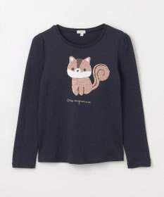 ANY KIDS ミラクルスパンコール長袖Tシャツ