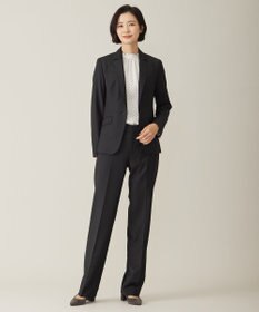 J.PRESS LADIES S 【セットアップ対応】BAHARIYE SOLID ストレート パンツ