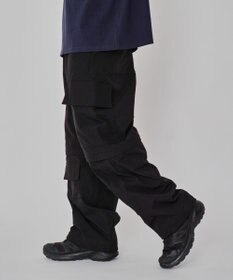 WEGO 【MLサイズ展開】2WAYリップストップカーゴパンツ