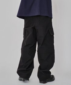 WEGO 【MLサイズ展開】2WAYリップストップカーゴパンツ