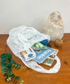 ROOTOTE 1089【洗濯可能】SC.ルーショッパーミニ.レース-A