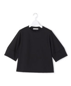 ICB L シャツジーナプレーディング ランタンスリーブカットソー