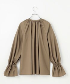 #Newans 【洗濯機可】フルギャザーブラウス