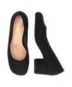 Bridget Birkin 【Bridget Birkin】ツイードヒールアップオブリークパンプス