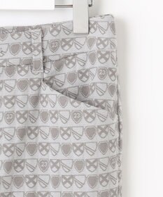 23区GOLF 【WOMEN】エンブレム柄ジャガードスキニーパンツ