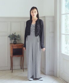 earth music&ecology フロントドロストショートシャツ