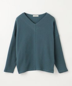 ANY 【洗濯機可能】Vネックニットソー