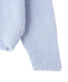 YECCA VECCA ラメシャギードルマンニット