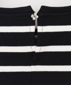 組曲 【ストレッチ・長袖】コットンフライス バスクTシャツ