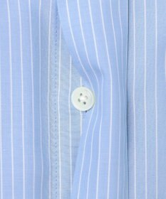 自由区 【着回し力抜群・レイヤードにも】ドレープブロード シャツブラウス