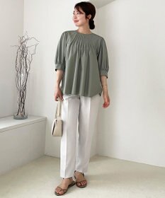 UNFILO サマーセットアップ テーパードパンツ