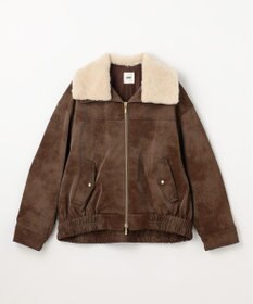 ANY 【2WAY】ボアカラーブルゾン