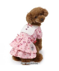 PET PARADISE ディズニー ミニーマウスリボン柄 ワンピース 【小型犬】