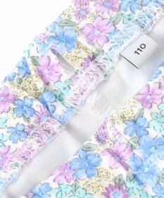 ANY KIDS フラワ ープリント レギンス