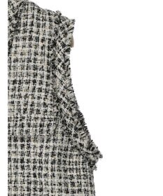 Green Parks ・ＥＬＥＮＣＡＲＥ　ＤＵＥ　ツィードノーカラーベスト