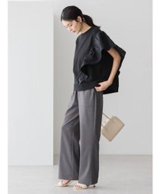 AMERICAN HOLIC ショルダーフリルミニ裏毛プルオーバー