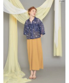 AMERICAN HOLIC 総柄シアーショート丈シャツ／Ｄｉｓｎｅｙ