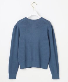 ANY SIS L 【洗える】レーシーディテール カーディガン