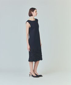 GRACE CONTINENTAL フラワーチュール切替ドレス