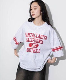 WEGO 【ユニセックス着用ITEM/手洗い可/MLサイズ】フットボールBIG　T（S）