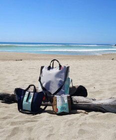 ROOTOTE 9632【ALLIANCE FOR THE BLUE × ROOTOTE】漁網ナイロン ルーガービッジ-A