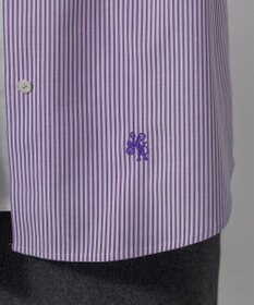 組曲 【加藤ローサさん着用】コットンタッチシャーティングボウタイ付き シャツ