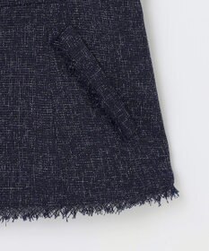 Feroux 【セットアップ対応】春ツイード コンパクトジレ