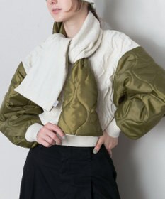 TRICOTE BUMPY REVERSIBLE SCARF／凹凸リバーマフラー