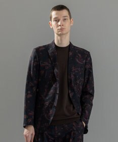 JOSEPH HOMME 新型・新柄【洗える/ストレッチ/シワになりにくい】クールドッツストレッチ メキシカンプリント ジャケット