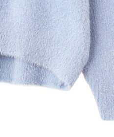 YECCA VECCA ラメシャギードルマンニット