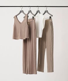 uncrave ドレープツイル ワイドパンツ